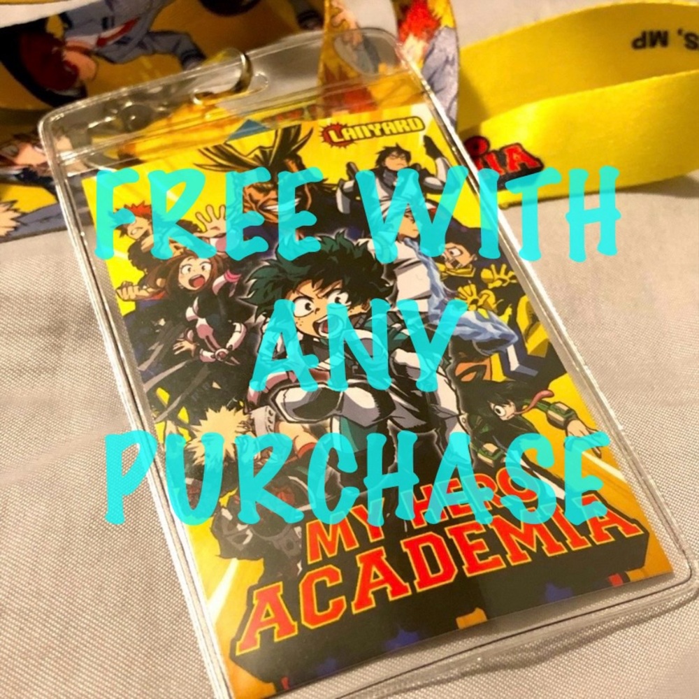 ‼️Damaged‼️(NWOT) My Hero Academia / Boku no Hero Academia Anime Lanyard